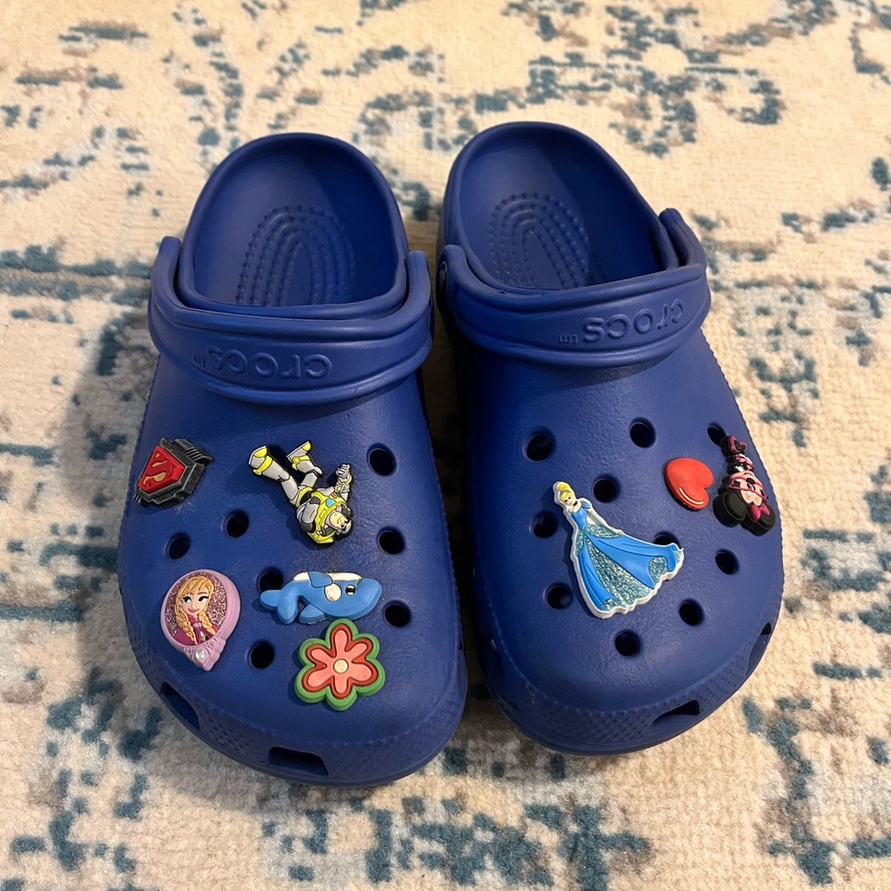 Blue Crocs